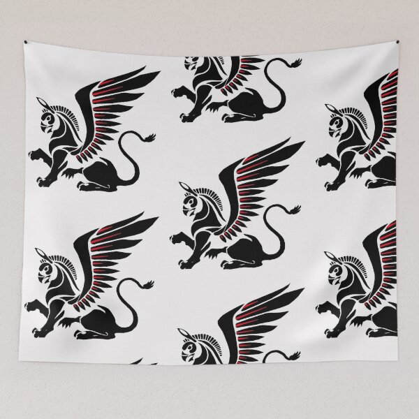 Item preview, Homa, Persian Griffin designed and sold by Nostalgic Art.