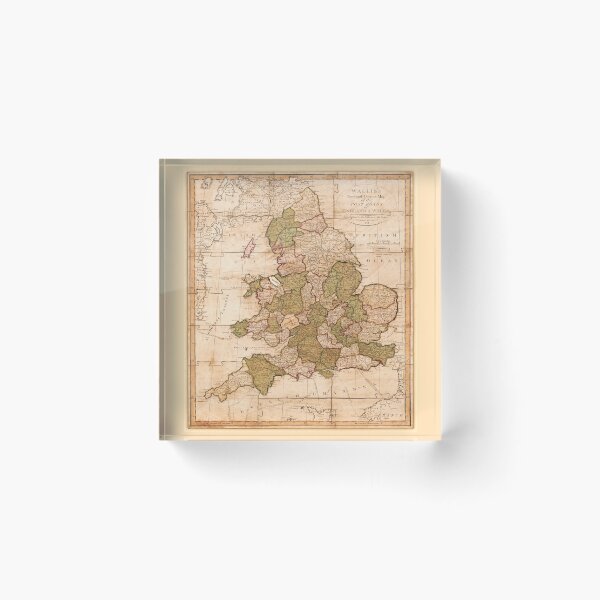 Item preview, Map of England and Wales (1810) designed and sold by allhistory.