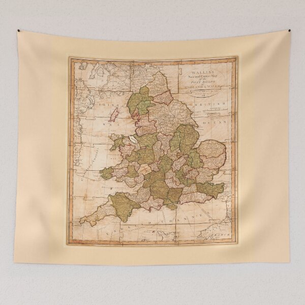 Item preview, Map of England and Wales (1810) designed and sold by allhistory.