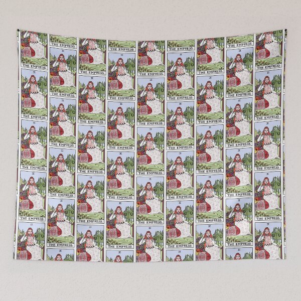 Item preview, Midsommar Tarot Card The Empress (Color) designed and sold by misnamedplants.
