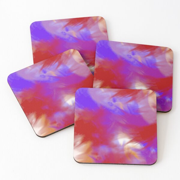 Item preview, Flamboyant Feathers designed and sold by Poetic Patterns Studio.