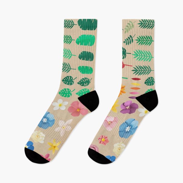 Item preview, Rainbow Floral Pattern  designed and sold by newburyboutique.