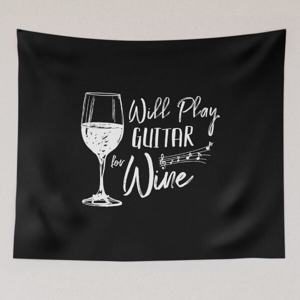 Item preview, Funny Wine & Guitar designed and sold by phoxydesign.