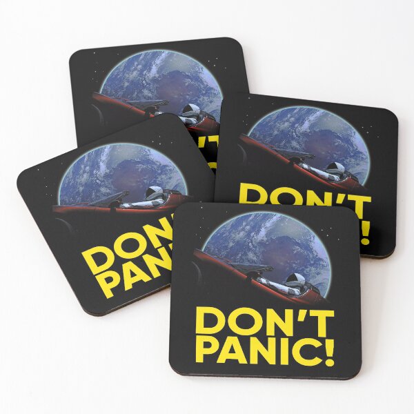Item preview, SpaceX Don't Panic! designed and sold by ArtsB.