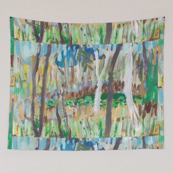 Item preview, Water Lilies Through the Trees designed and sold by John Douglas.