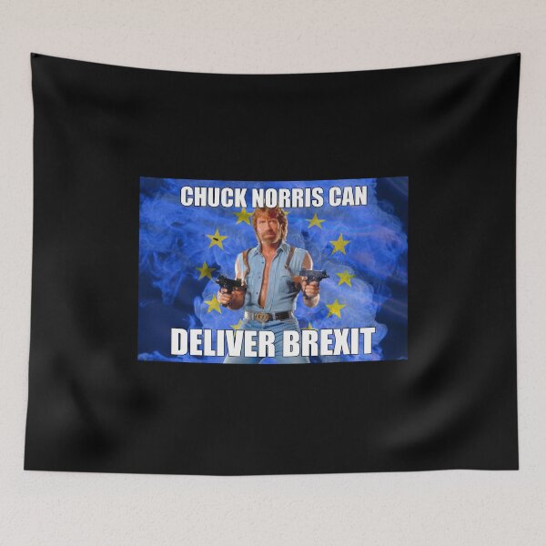 Item preview, Chuck Norris Can Deliver Brexit designed and sold by thetshirtworks.