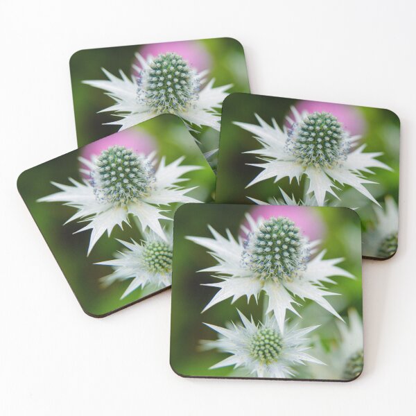 Item preview, Silver ghost flower designed and sold by Elisaway.