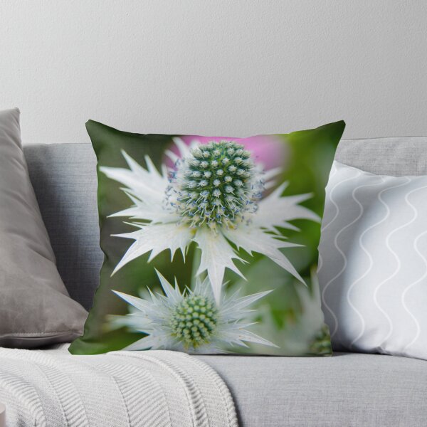 Item preview, Silver ghost flower designed and sold by Elisaway.