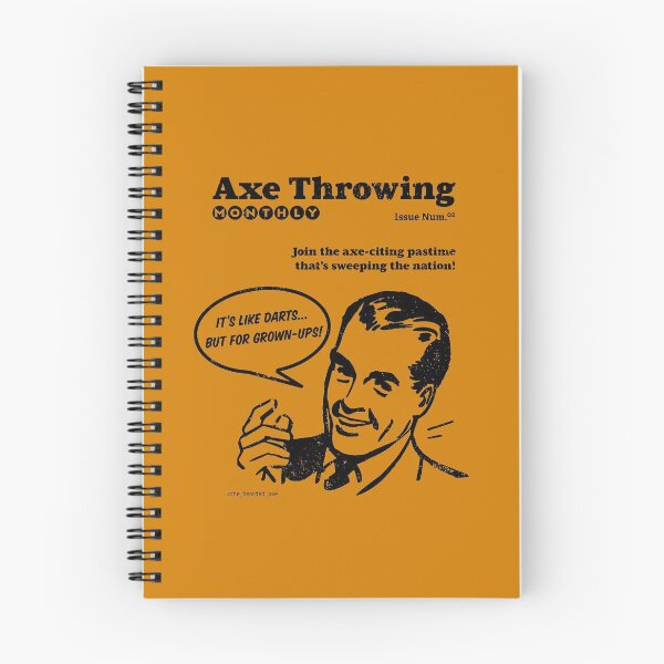 Item preview, Axe Throwing Monthly - Issue 02 designed and sold by thebeardedaxe.