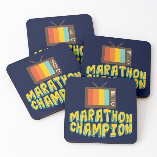 Item preview, Funny TV Marathon Champion Binge Watching designed and sold by Epic Love Designs.