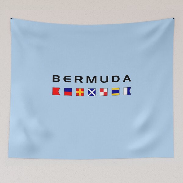 Item preview, Bermuda Maritime Nautical Signal Flags Light-Color designed and sold by TinyStarAmerica.