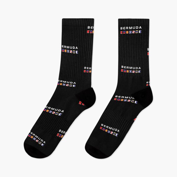 Item preview, Bermuda Maritime Nautical Signal Flags Dark Color designed and sold by TinyStarAmerica.