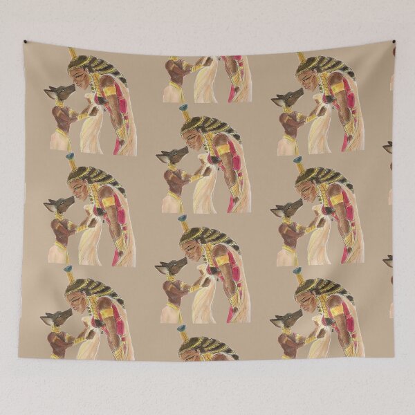 Item preview, Nephthys and Anubis  designed and sold by S2Illustrations.