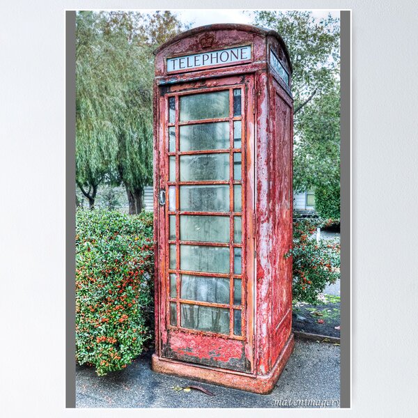 Item preview, Red Telephone Booth designed and sold by maventalk.