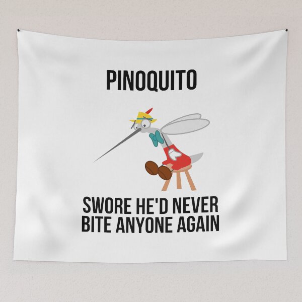 Item preview, PINOQUITO - THE PINOCCHIO MOSQUITO designed and sold by Jon Mardin.