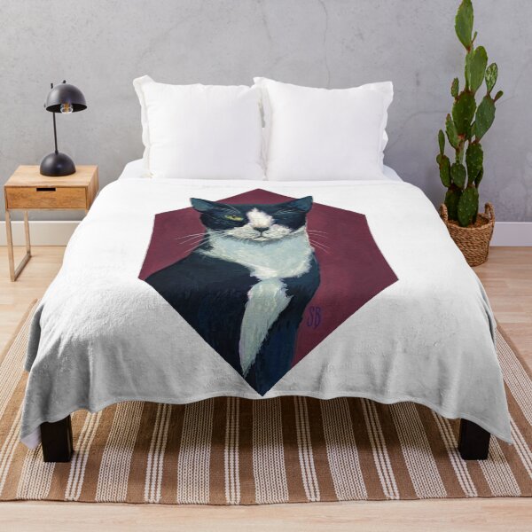 Item preview, Max the one eyed cat designed and sold by Sarah Bocinsky.