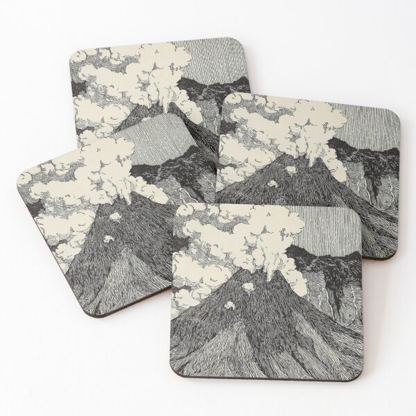 Item preview, Naturalist Volcano designed and sold by BlueSpecsStudio.