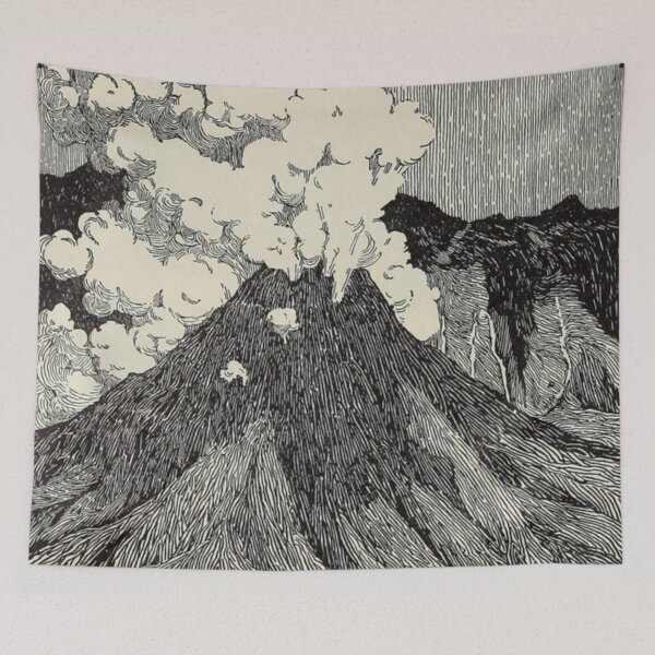 Item preview, Naturalist Volcano designed and sold by BlueSpecsStudio.