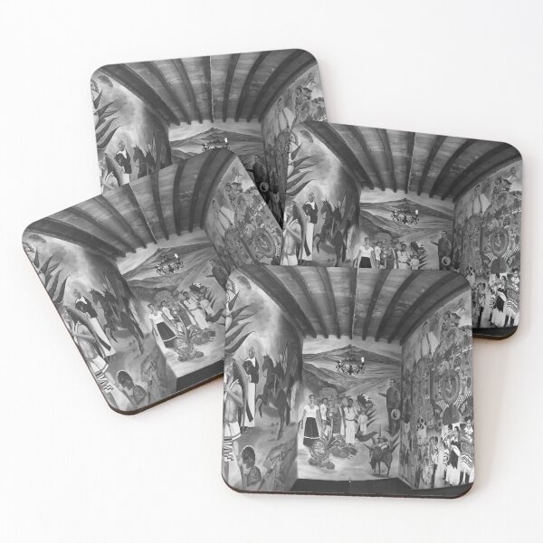 Item preview, ©MS Tarimbaro Mural IAc Monochromatic designed and sold by OmarHernandez.