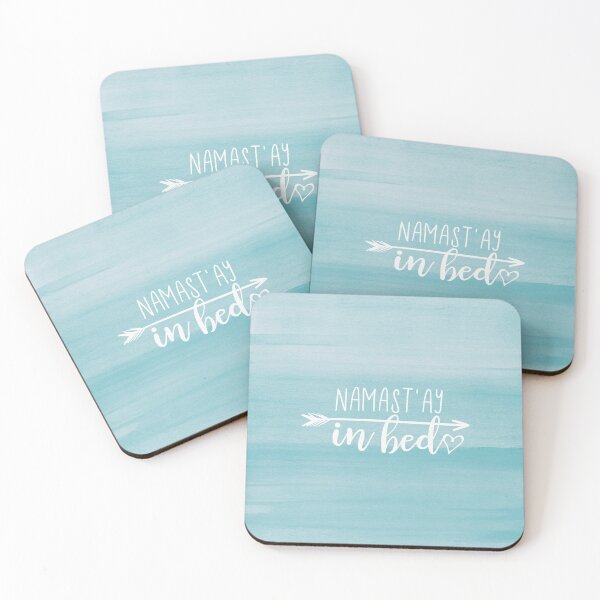 Item preview, Namastay In Bed - Namaste Yoga Quote designed and sold by MysticMagpie.
