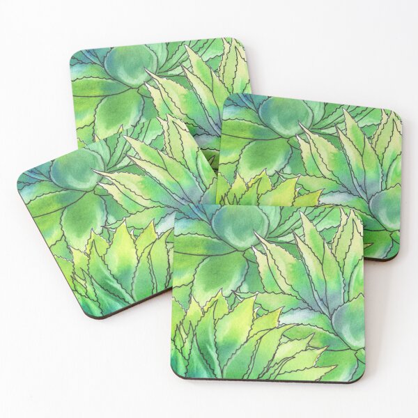Item preview, Agave Succulent Garden Plant Watercolor I designed and sold by Irina Sztukowski.