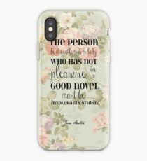 Vergnügen eines guten Romans - Jane Austen iPhone-Hülle & Cover
