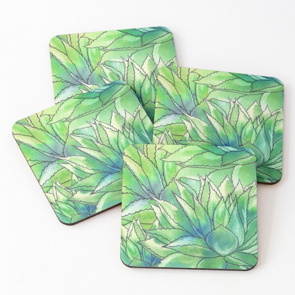 Item preview, Agave Succulent Garden Plant Watercolor II designed and sold by Irina Sztukowski.