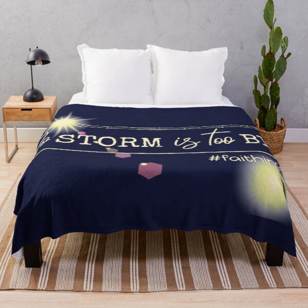 Item preview, No Storm is too Big. #faithinGod designed and sold by TheKingdomAttic.