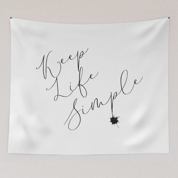 Item preview, Keep life simple designed and sold by paulo silveira.