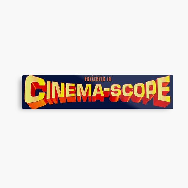 CinemaScope Metal Print