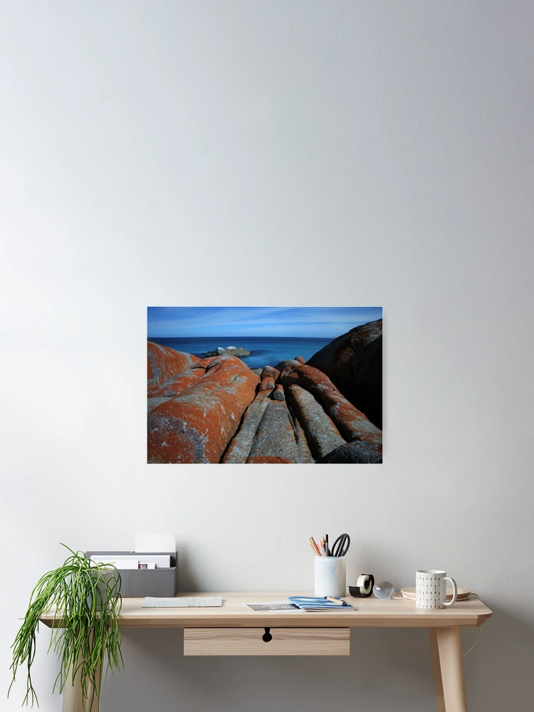 Thumbnail 2 of 3, Poster, Red Rocks 1 designed and sold by Adam Davey.