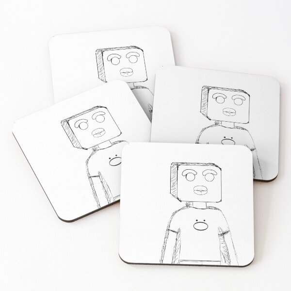Item preview, sketch box guy designed and sold by Isabela Tan.