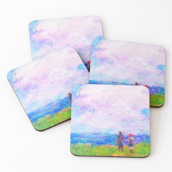 Item preview, Dragon Quest XI Intro Impressionist Painting designed and sold by BonBonBunny.