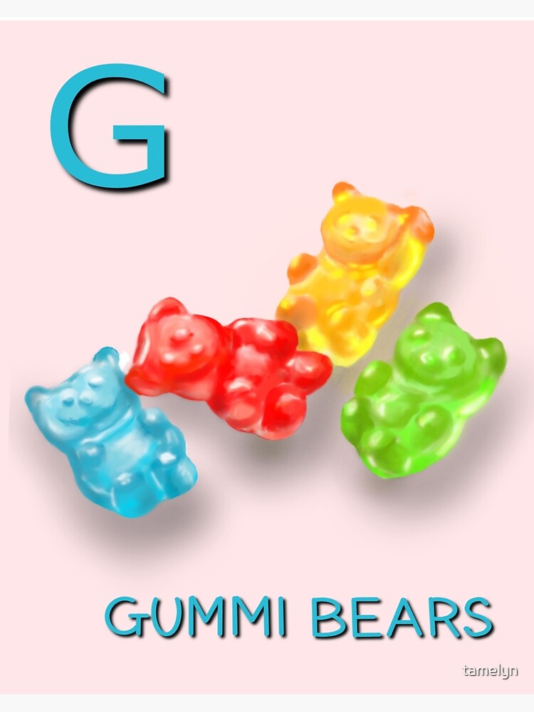 Chamoy Gummy Bear - Gummy Bear - Posters and Art Prints