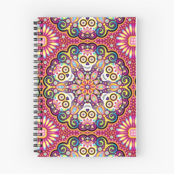 Item preview, Sugar Skull Mandala - Day of the Dead Mandala Art by Thaneeya McArdle designed and sold by Thaneeya McArdle.