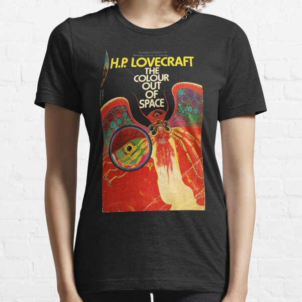 HIGH RESOLUTION The Colour Out Of Space H.P. Lovecraft Vintage Book Cover Essential T-Shirt