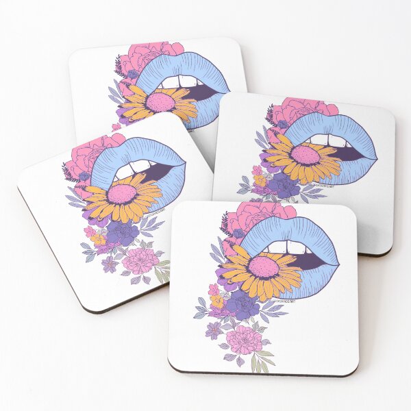 Item preview, Floral Open Mouth- Cotton Candy designed and sold by LordGraceArt.