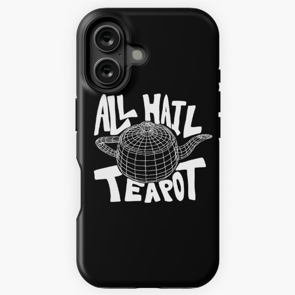 Item preview, utah teapot sticker designed and sold by rgb-png.