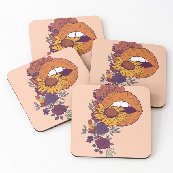 Item preview, Floral Open Mouth- Red Toned  designed and sold by LordGraceArt.