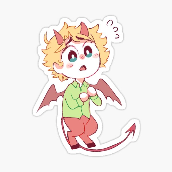 Item preview, worry smol imp tweek designed and sold by iamy-cyan.