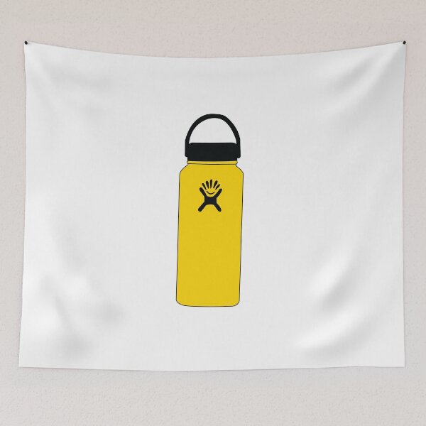 Item preview, yellow hidroflask designed and sold by heyitsad.
