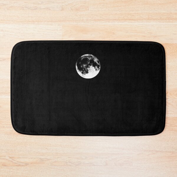 Item preview, Small Moon High Up In The Sky | Modest Black and White Design designed and sold by Dator.
