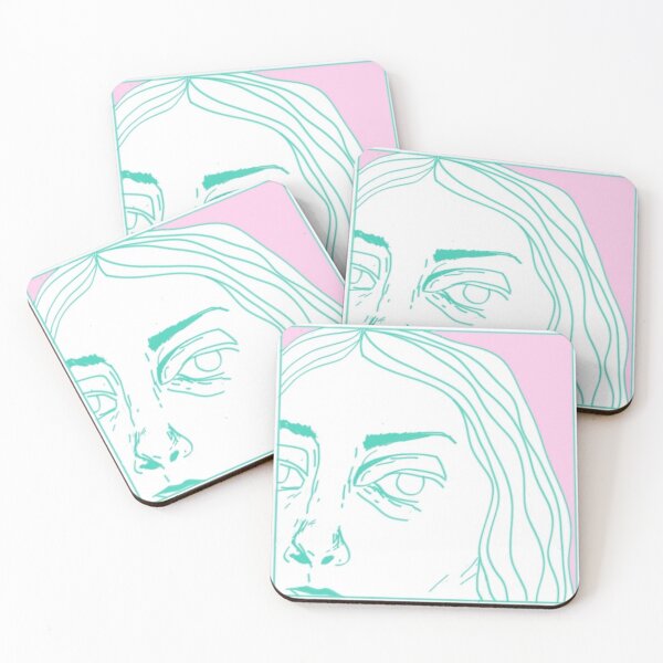 Item preview, Square face designed and sold by lucymorganart.