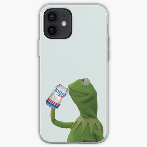 Kermit Sips Natty Light iPhone Soft Case