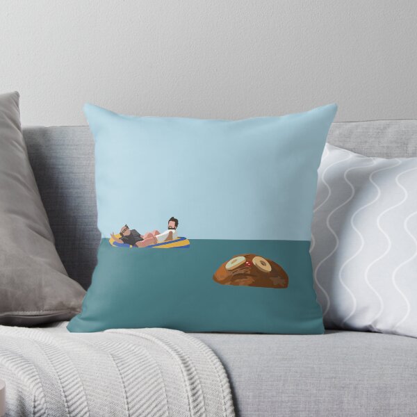 Rum Ham Throw Pillow