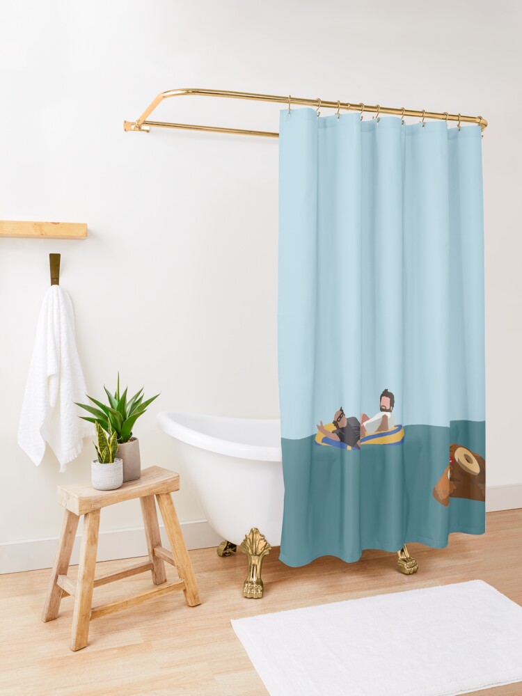 Alternate view of Rum Ham Shower Curtain