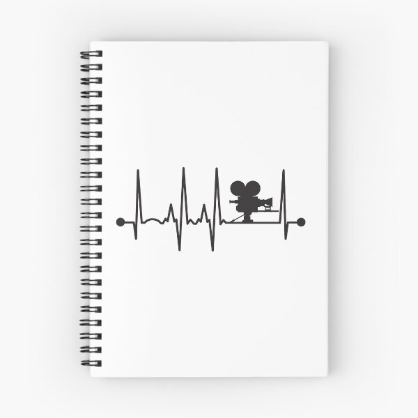 Item preview, Movie Camera Heartbeat designed and sold by teesaurus.
