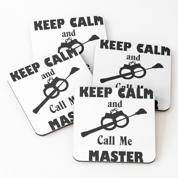 Item preview, keep calm and call me master designed and sold by FUGear.