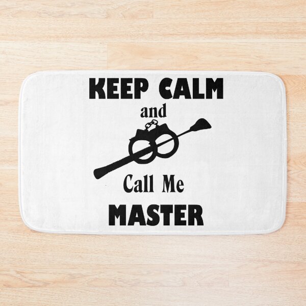 Item preview, keep calm and call me master designed and sold by FUGear.
