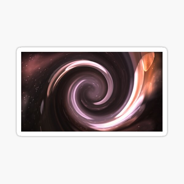 Deep Space Vortex Wallpaper Sticker